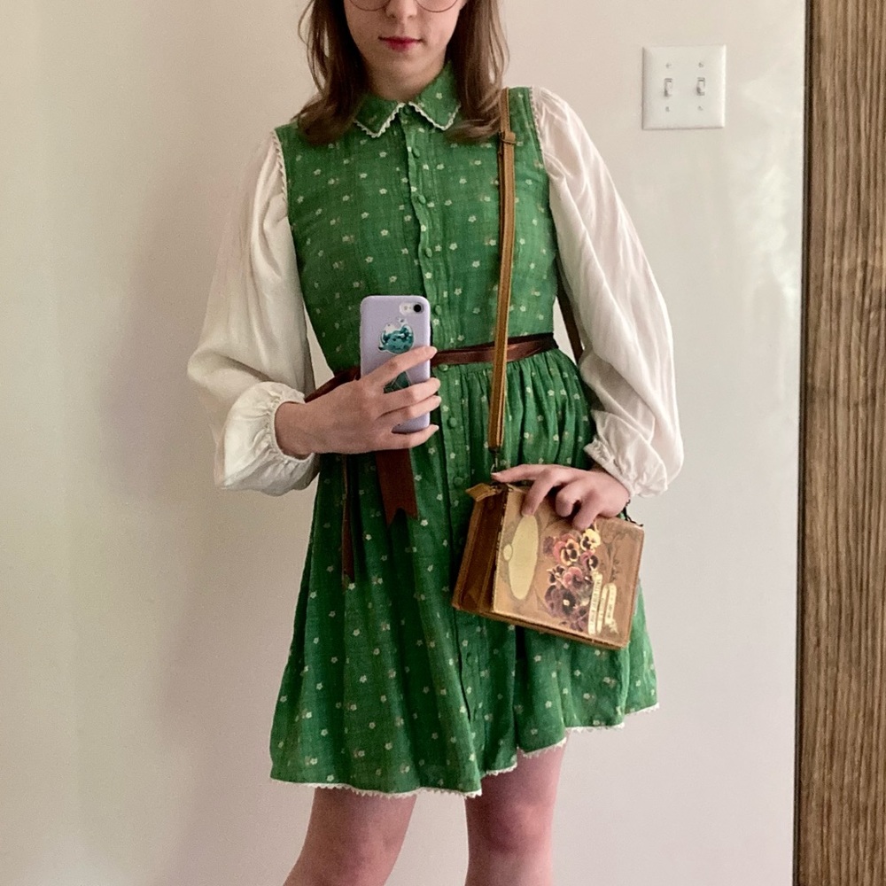 Modcloth Sleeveless Floral Dress